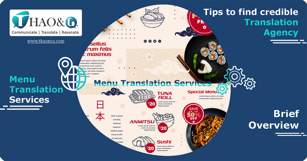 What is Price list or Menu Translation? - Thao & Co.