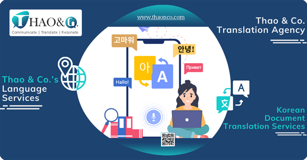 Korean Document Translation Services - Thao & Co.