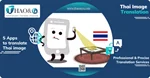 Top 5+ Free Apps to Translate Thai Image