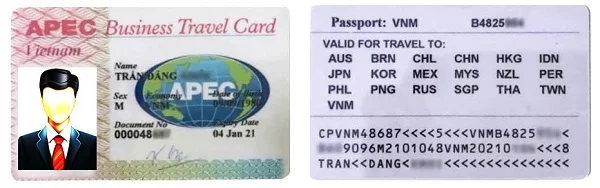 Apec card sample