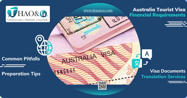 Australia Tourist Visa Financial Requirements - Thao & Co.