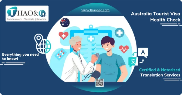 Australia Tourist Visa Health Check - Thao & Co.