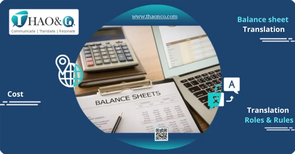 Thao & Co. Balance sheet Translation Services