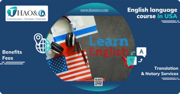 English language course in USA - Thao & Co.