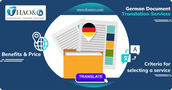 German Document Translation Services - Thao & Co.