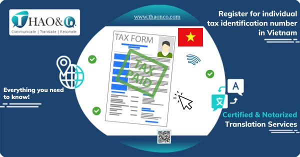 Register for individual tax identification number in Vietnam - Thao & Co.