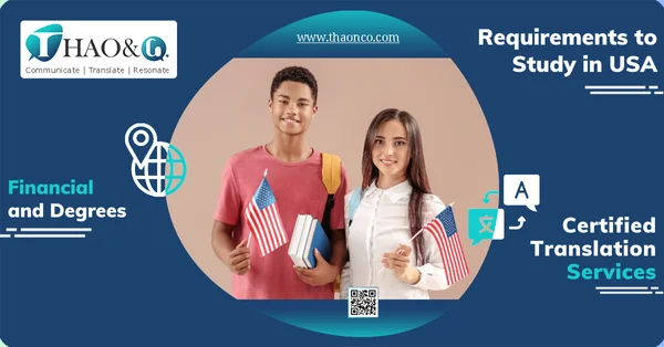 Requirements to Study in USA - Thao & Co.