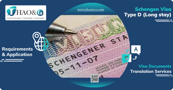 Schengen Visa Type D - Thao & Co.