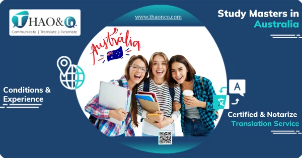 Study Masters in Australia - Thao & Co.