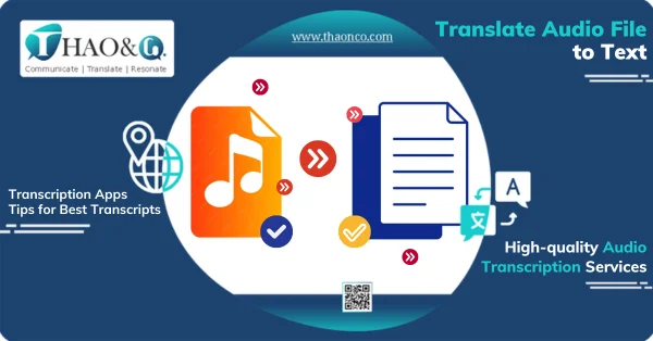 Translate Audio File to Text - Thao & Co.