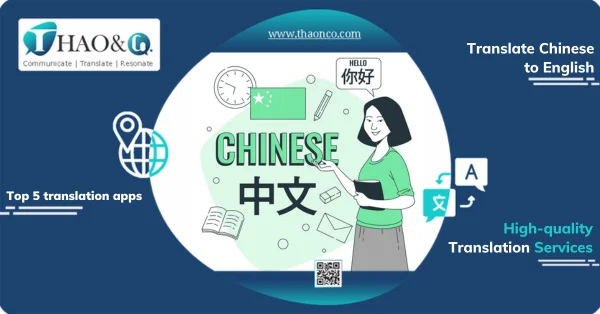 Translate Chinese to English - Thao & Co.