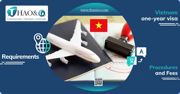 Vietnam 1 year visa - Thao & Co.