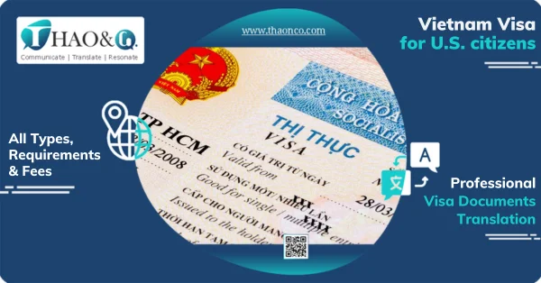 Vietnam Visa for U.S. Citizens - Thao & Co.