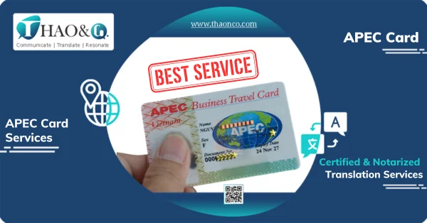 Apec Card Services - Thao & Co.