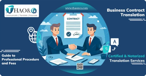 Business Contract Translation - Thao & Co.