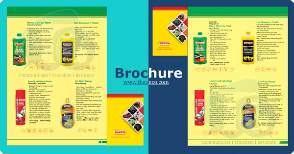 Brochure Translation Example - Thao & Co.