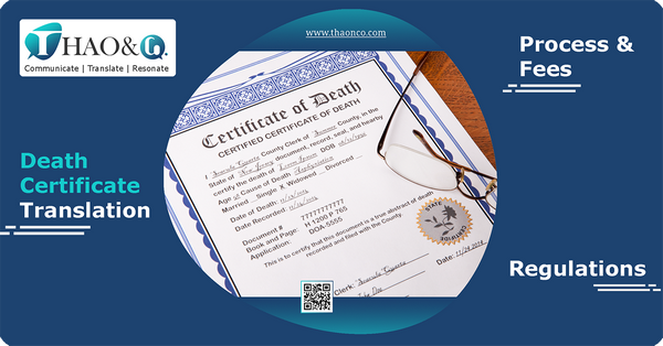 How to get Certified Death Certificate Translation - Thao & Co.