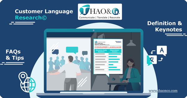 Consumer Language ResearchⒸ - Thao & Co.