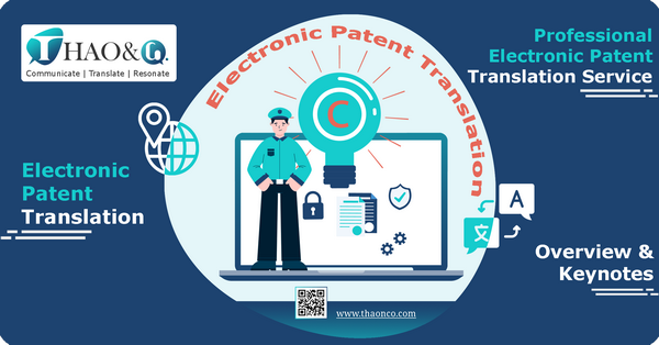 Electronic Patent Translation - Thao & Co.