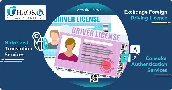 Exchange Foreign Driving Licence Service - Thao & Co.