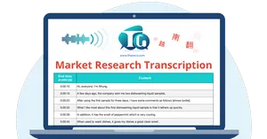 Market Research Transcription