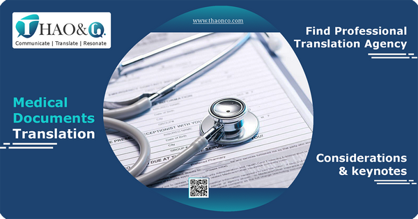 How to get Medical Document Translation - Thao & Co.