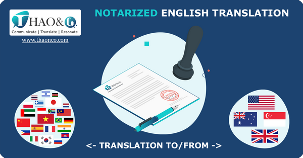 How to get Notarized English Translation - Thao & Co.