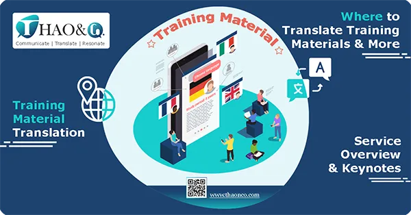 Training Material Translation - Thao & Co.