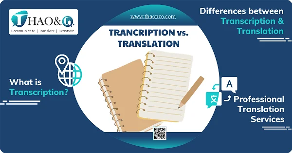 Translate vs Transcribe - Thao & Co.