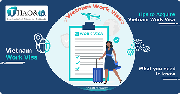 How to get Vietnam Work Visa? - Thao & Co.
